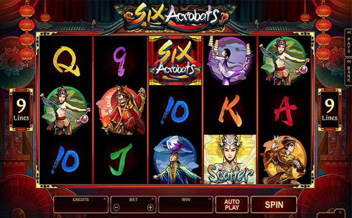 Six Acrobats