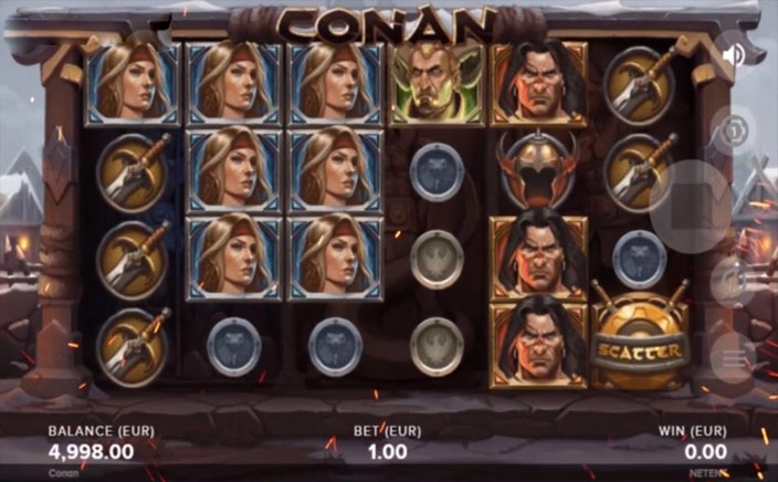 Conan Video Slot