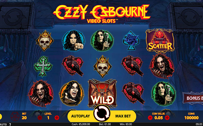 Ozzy Osbourne Video Slots